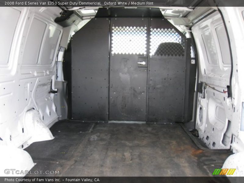 Oxford White / Medium Flint 2008 Ford E Series Van E350 Super Duty Commericial