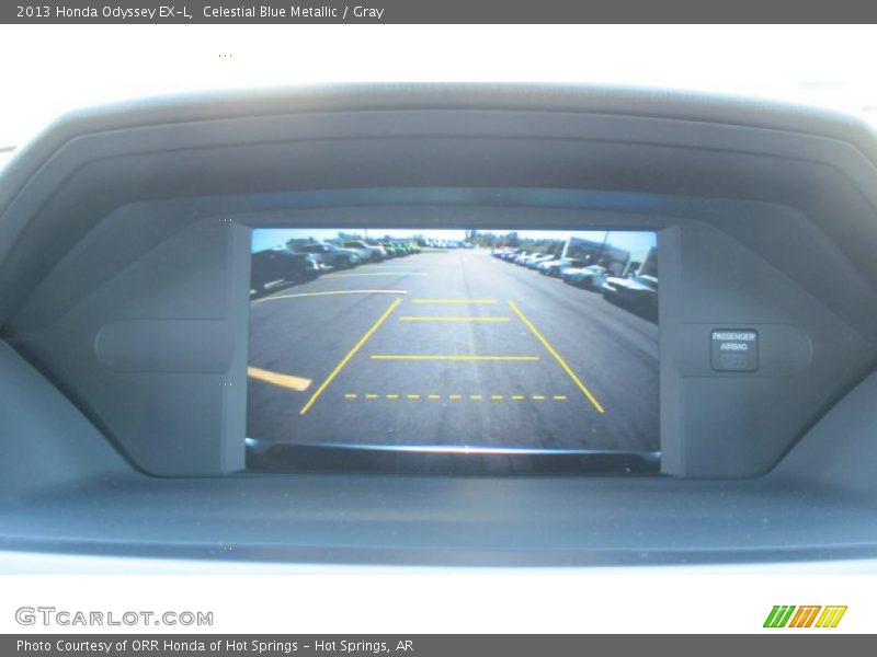 Celestial Blue Metallic / Gray 2013 Honda Odyssey EX-L