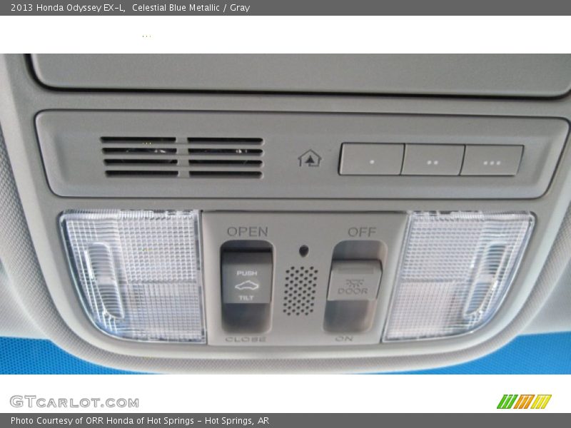 Celestial Blue Metallic / Gray 2013 Honda Odyssey EX-L