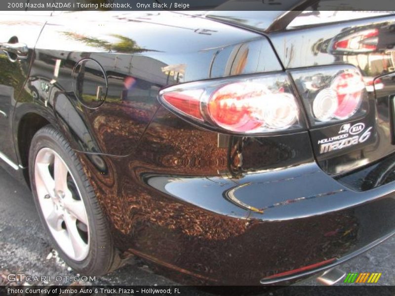 Onyx Black / Beige 2008 Mazda MAZDA6 i Touring Hatchback