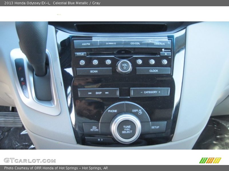 Celestial Blue Metallic / Gray 2013 Honda Odyssey EX-L