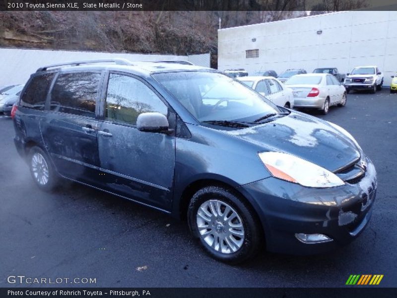 Slate Metallic / Stone 2010 Toyota Sienna XLE