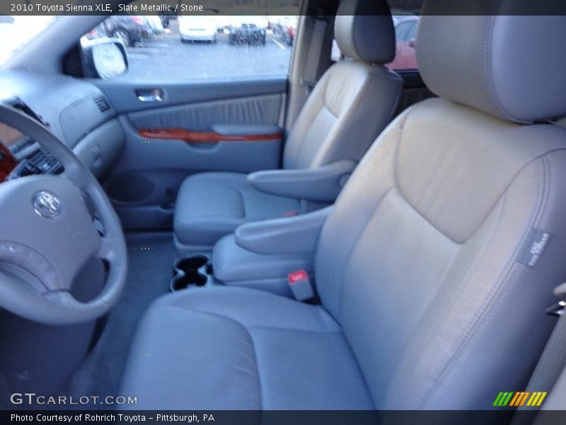 Slate Metallic / Stone 2010 Toyota Sienna XLE
