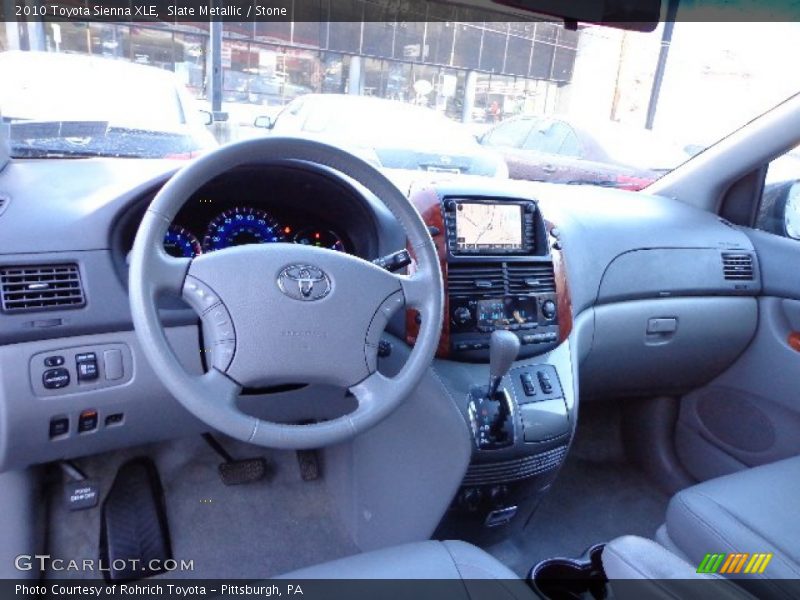 Slate Metallic / Stone 2010 Toyota Sienna XLE
