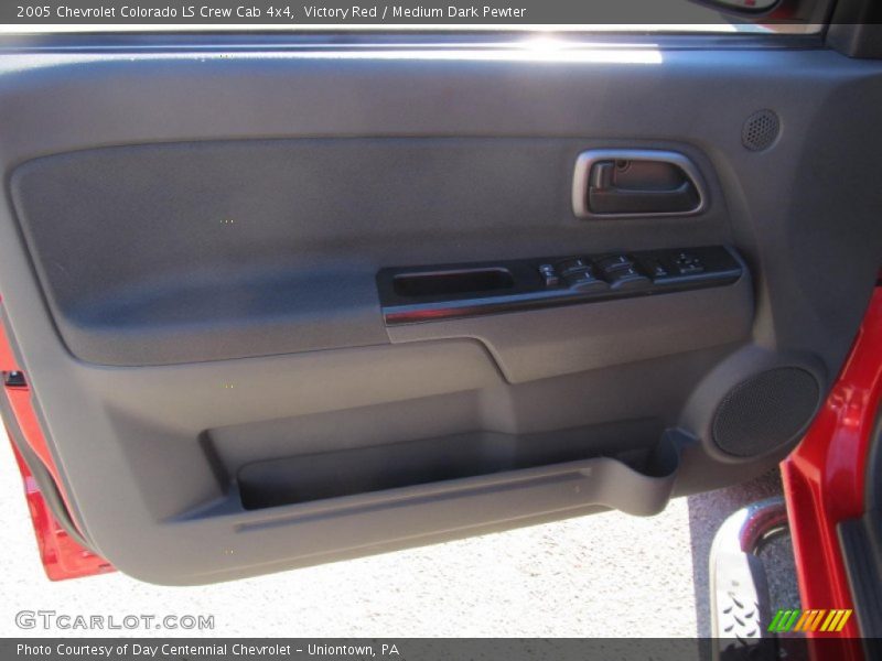 Victory Red / Medium Dark Pewter 2005 Chevrolet Colorado LS Crew Cab 4x4