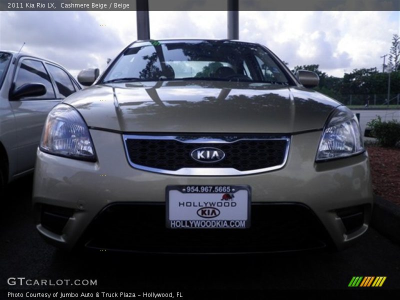 Cashmere Beige / Beige 2011 Kia Rio LX