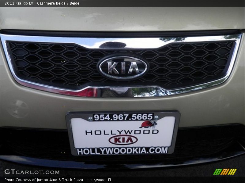 Cashmere Beige / Beige 2011 Kia Rio LX
