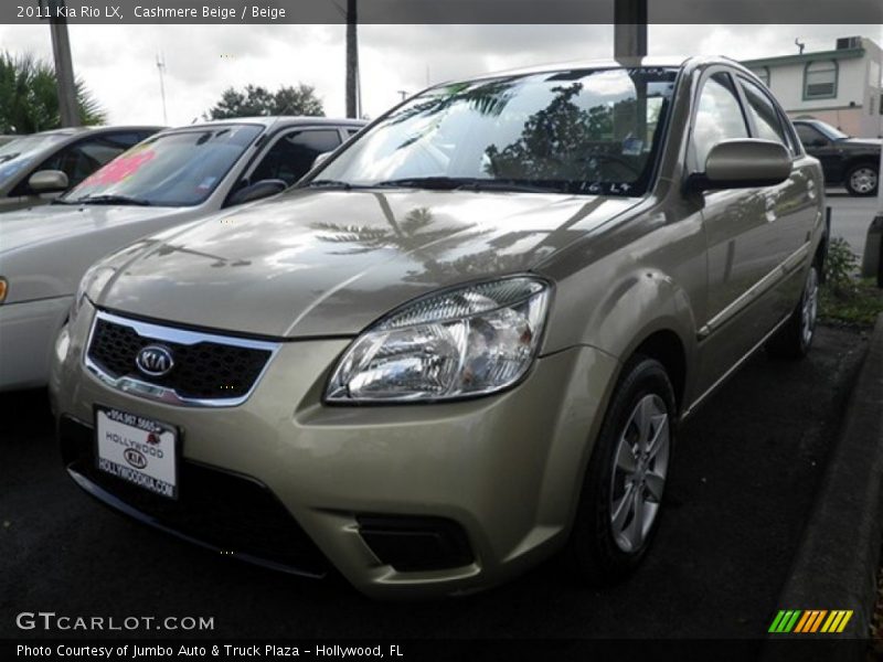 Cashmere Beige / Beige 2011 Kia Rio LX