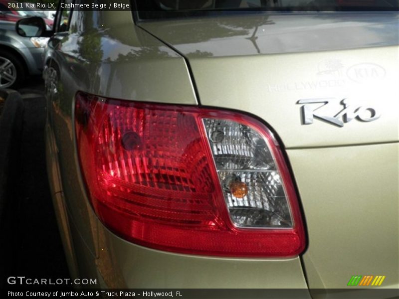 Cashmere Beige / Beige 2011 Kia Rio LX