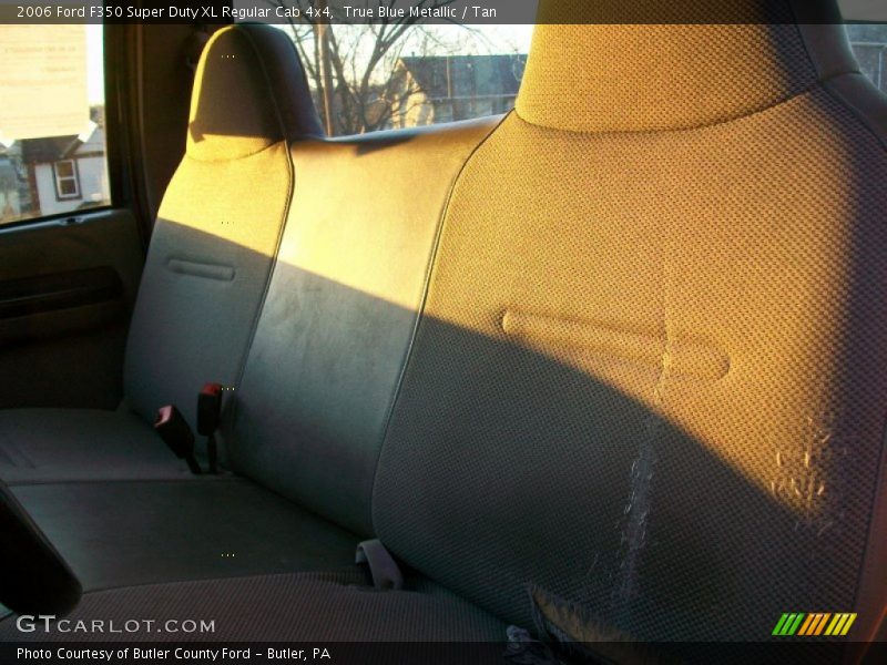 True Blue Metallic / Tan 2006 Ford F350 Super Duty XL Regular Cab 4x4