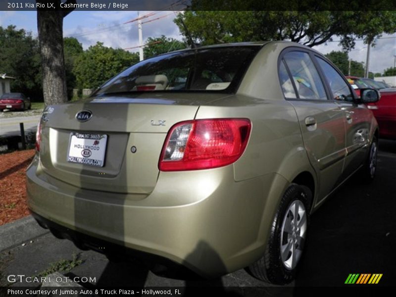 Cashmere Beige / Beige 2011 Kia Rio LX