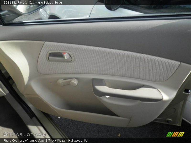 Cashmere Beige / Beige 2011 Kia Rio LX