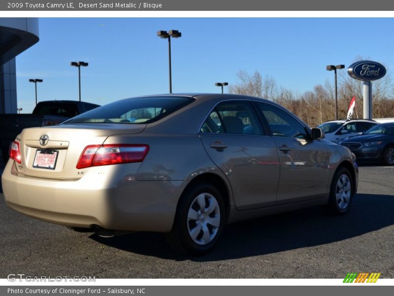 Desert Sand Metallic / Bisque 2009 Toyota Camry LE
