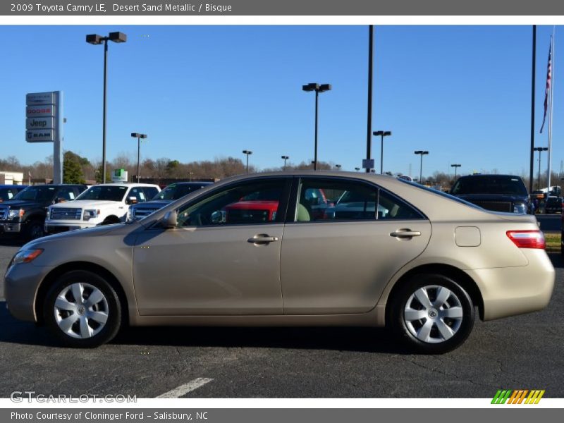 Desert Sand Metallic / Bisque 2009 Toyota Camry LE