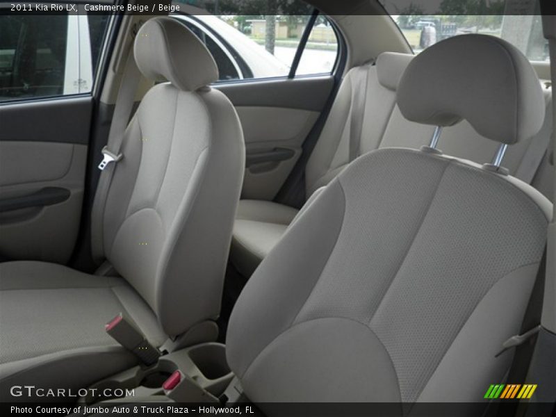 Cashmere Beige / Beige 2011 Kia Rio LX