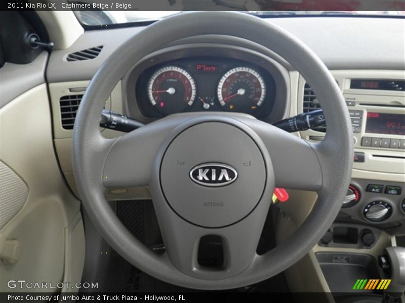 Cashmere Beige / Beige 2011 Kia Rio LX