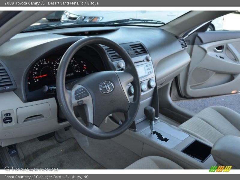 Desert Sand Metallic / Bisque 2009 Toyota Camry LE
