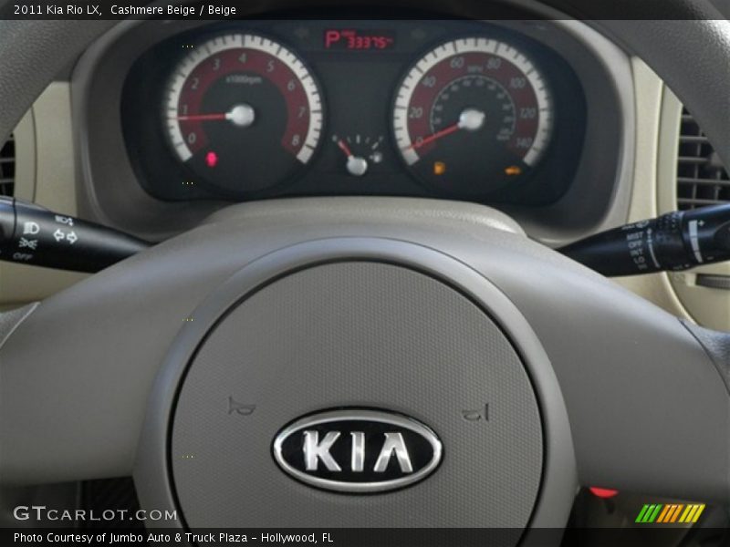 Cashmere Beige / Beige 2011 Kia Rio LX