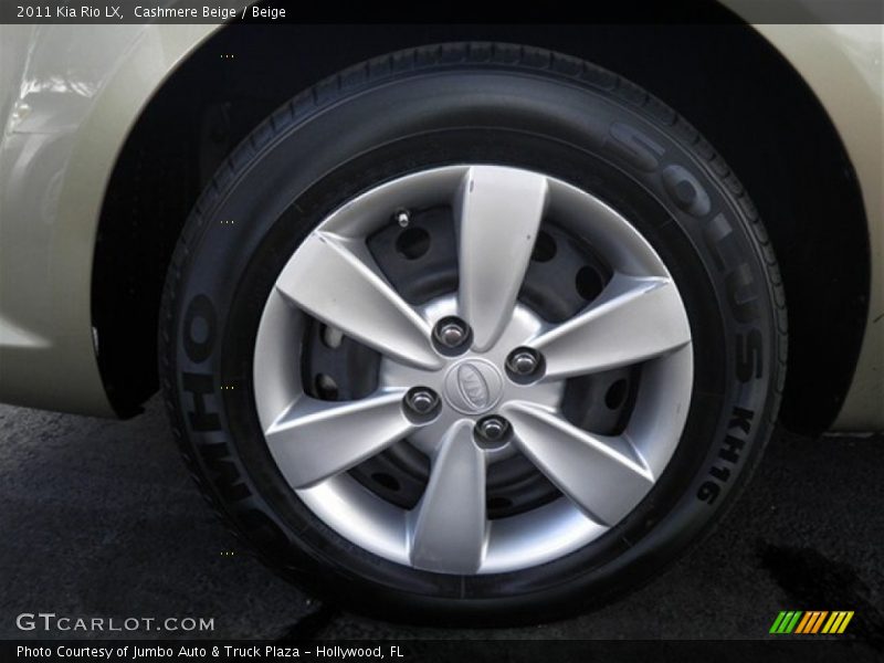 Cashmere Beige / Beige 2011 Kia Rio LX