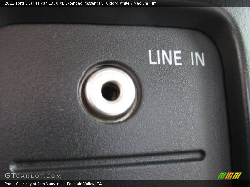 Oxford White / Medium Flint 2012 Ford E Series Van E350 XL Extended Passenger
