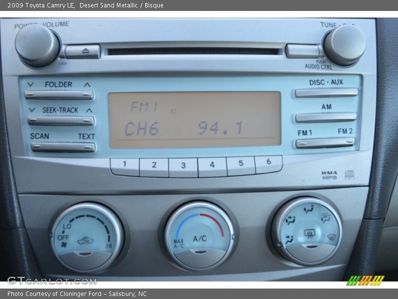 Desert Sand Metallic / Bisque 2009 Toyota Camry LE