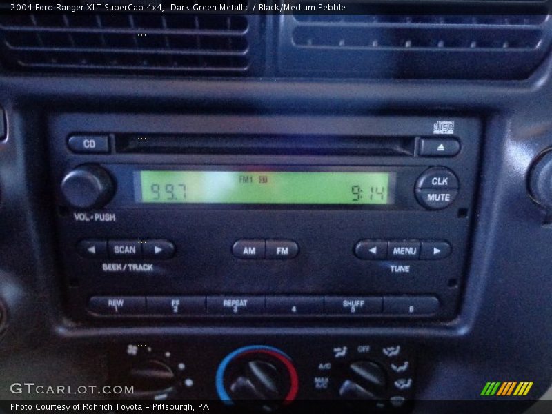 Audio System of 2004 Ranger XLT SuperCab 4x4