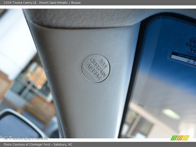 Desert Sand Metallic / Bisque 2009 Toyota Camry LE