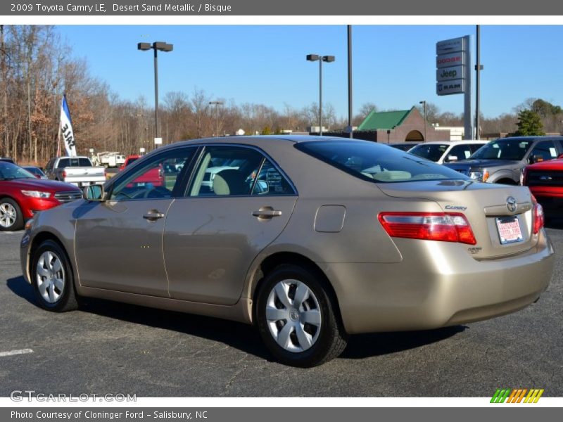 Desert Sand Metallic / Bisque 2009 Toyota Camry LE