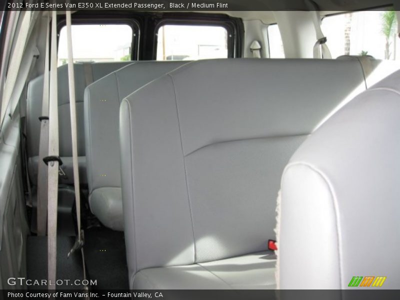 Black / Medium Flint 2012 Ford E Series Van E350 XL Extended Passenger