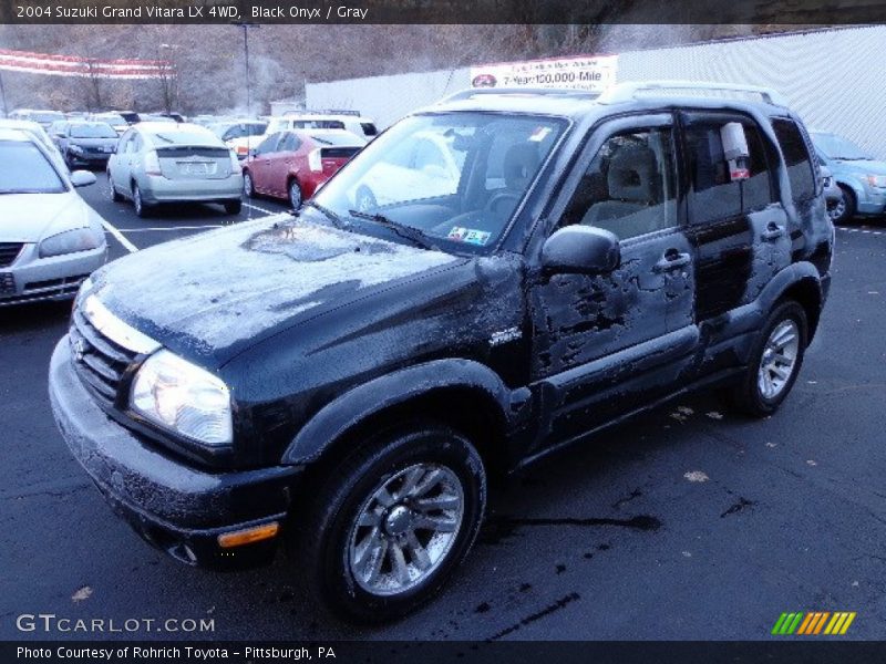 Black Onyx / Gray 2004 Suzuki Grand Vitara LX 4WD