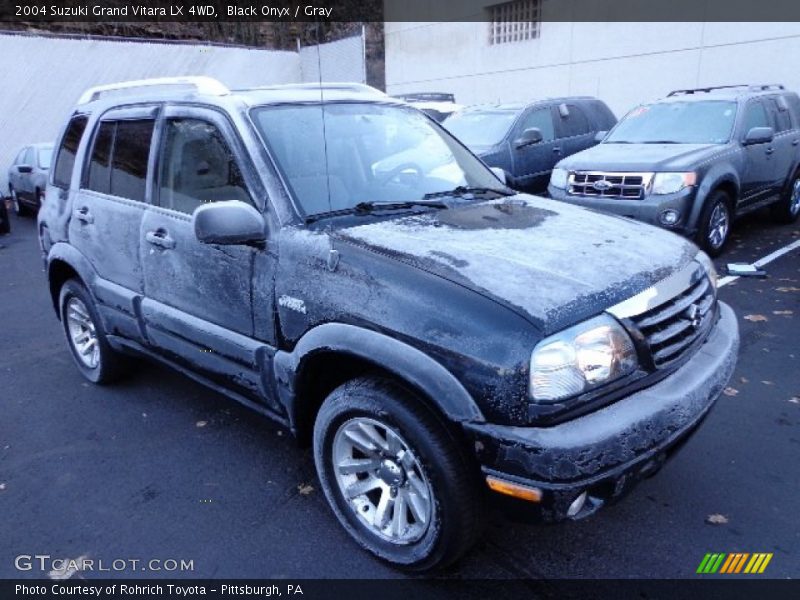 Black Onyx / Gray 2004 Suzuki Grand Vitara LX 4WD