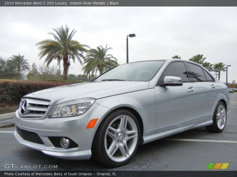 Iridium Silver Metallic / Black 2010 Mercedes-Benz C 300 Luxury