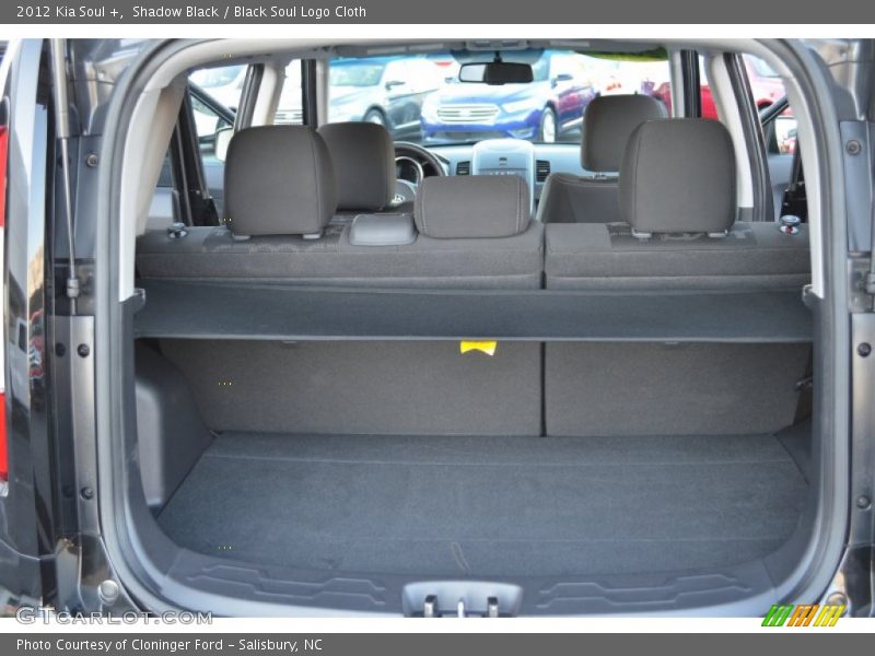 Shadow Black / Black Soul Logo Cloth 2012 Kia Soul +
