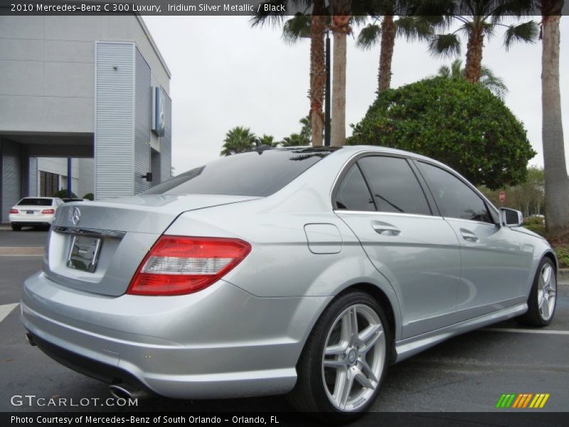 Iridium Silver Metallic / Black 2010 Mercedes-Benz C 300 Luxury