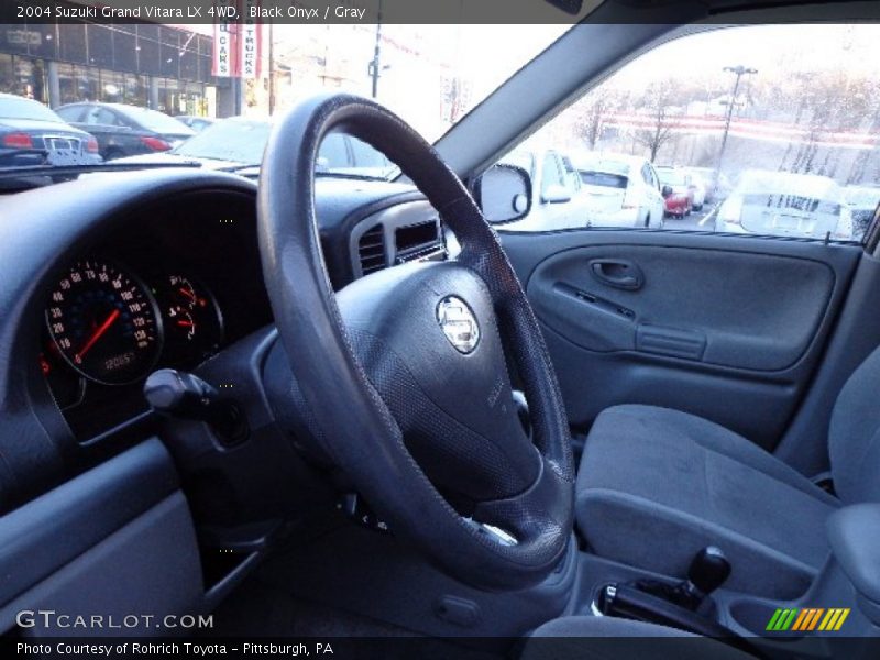 Black Onyx / Gray 2004 Suzuki Grand Vitara LX 4WD