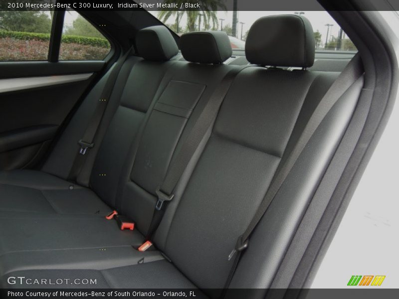 Iridium Silver Metallic / Black 2010 Mercedes-Benz C 300 Luxury