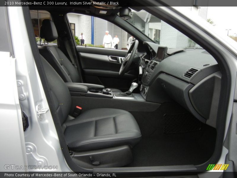 Iridium Silver Metallic / Black 2010 Mercedes-Benz C 300 Luxury