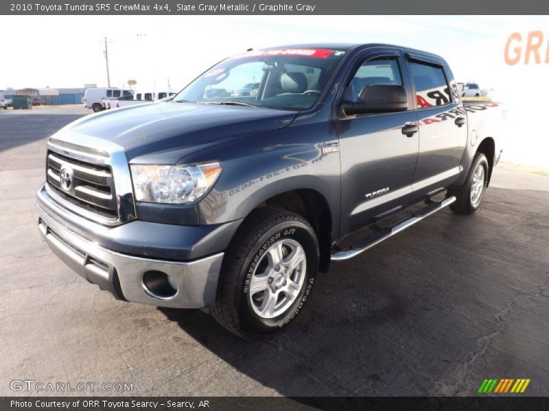 Slate Gray Metallic / Graphite Gray 2010 Toyota Tundra SR5 CrewMax 4x4