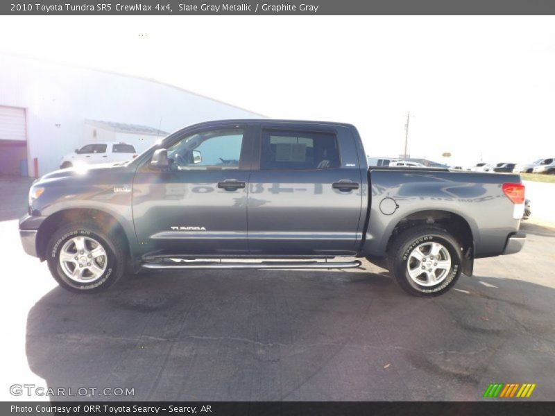 Slate Gray Metallic / Graphite Gray 2010 Toyota Tundra SR5 CrewMax 4x4
