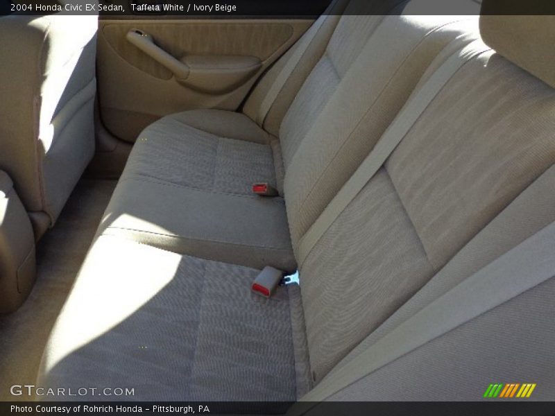 Taffeta White / Ivory Beige 2004 Honda Civic EX Sedan