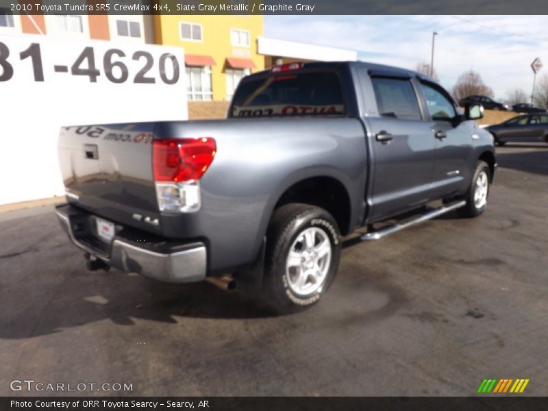 Slate Gray Metallic / Graphite Gray 2010 Toyota Tundra SR5 CrewMax 4x4