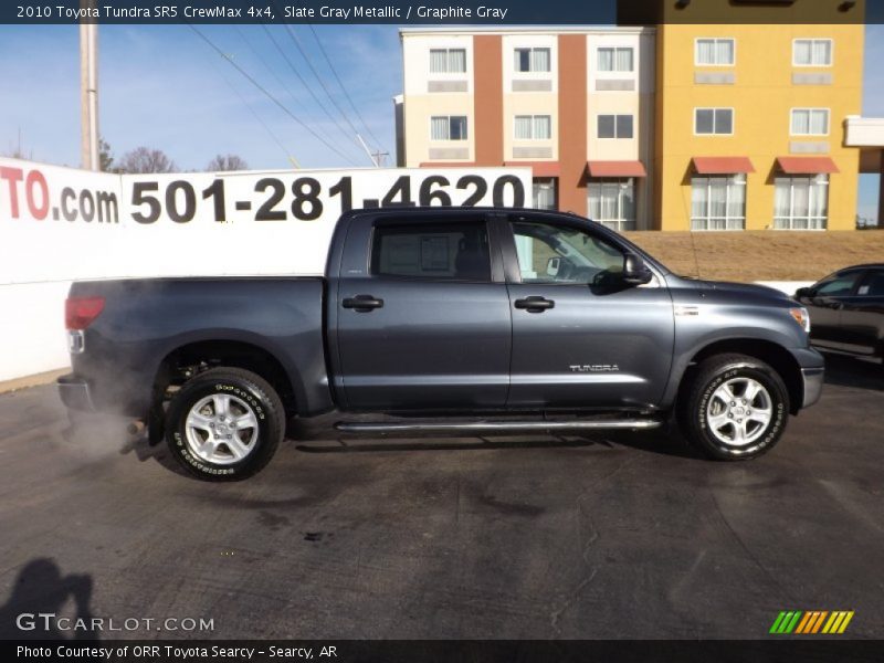 Slate Gray Metallic / Graphite Gray 2010 Toyota Tundra SR5 CrewMax 4x4