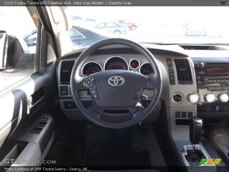 Slate Gray Metallic / Graphite Gray 2010 Toyota Tundra SR5 CrewMax 4x4