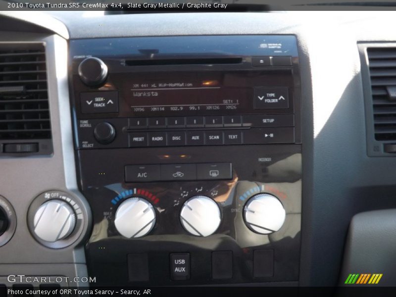 Slate Gray Metallic / Graphite Gray 2010 Toyota Tundra SR5 CrewMax 4x4