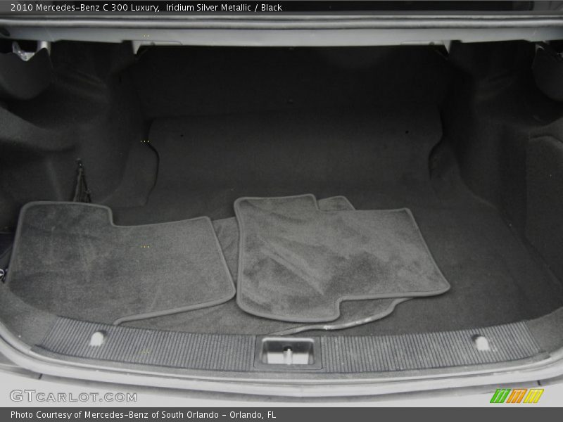 Iridium Silver Metallic / Black 2010 Mercedes-Benz C 300 Luxury