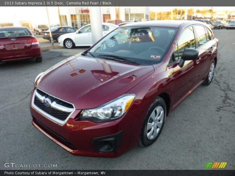 Camellia Red Pearl / Black 2013 Subaru Impreza 2.0i 5 Door