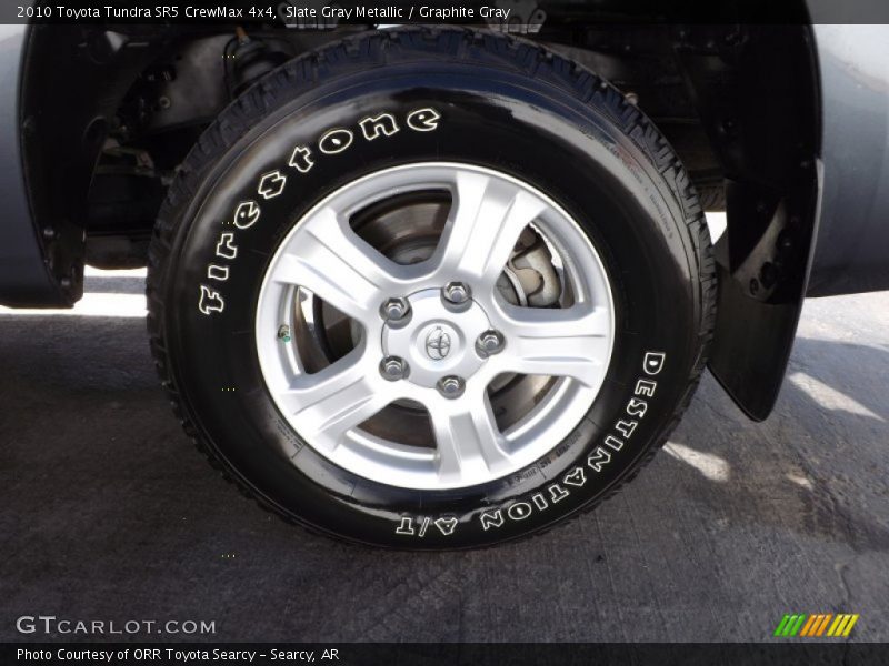 Slate Gray Metallic / Graphite Gray 2010 Toyota Tundra SR5 CrewMax 4x4