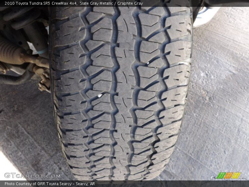 Slate Gray Metallic / Graphite Gray 2010 Toyota Tundra SR5 CrewMax 4x4