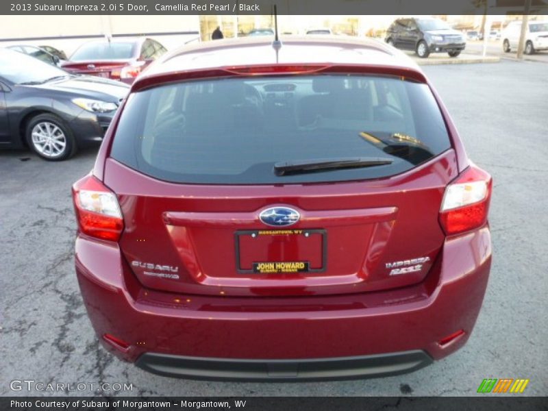 Camellia Red Pearl / Black 2013 Subaru Impreza 2.0i 5 Door