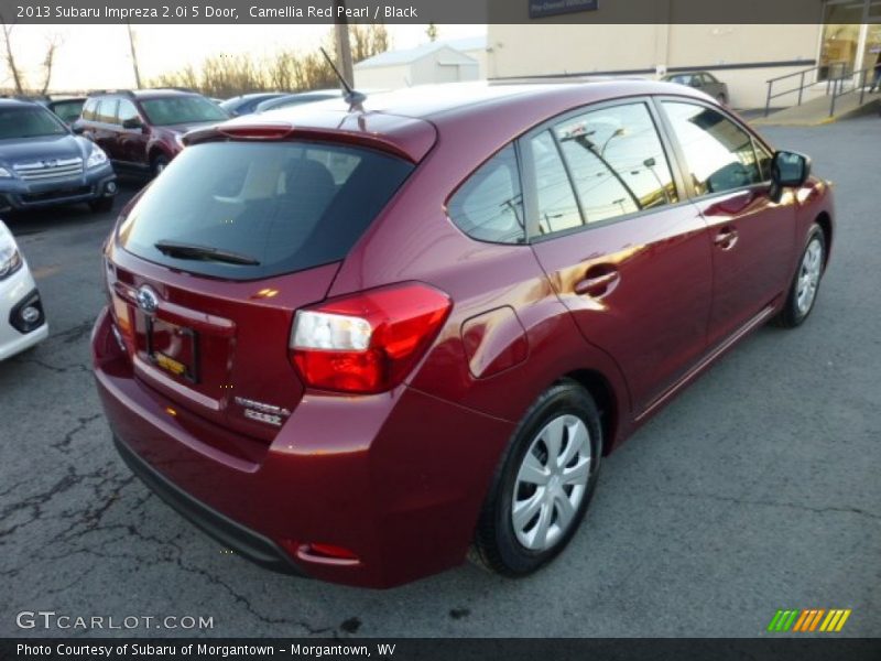 Camellia Red Pearl / Black 2013 Subaru Impreza 2.0i 5 Door